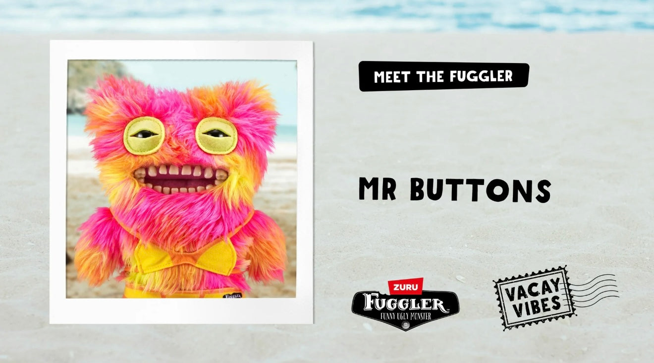 Fuggler - Vacay Vibes - Multi Fur Mr Buttons 2024 #107392