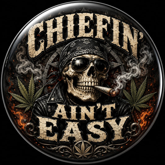 Buttons - WTHC-Radio - Chiefin’ Ain’t Easy #107981