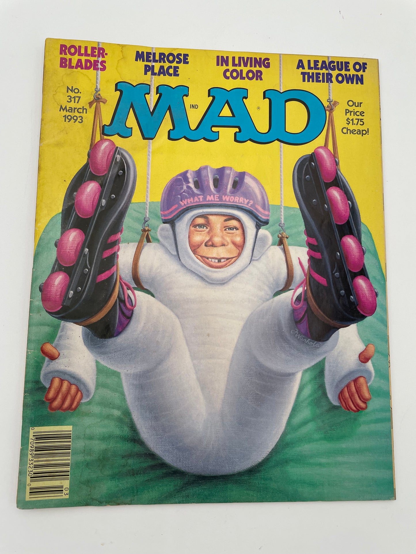 Mad Magazine - Roller Blades #317 - March 1993 #101498
