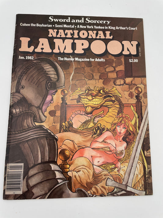 National Lampoons Magazine - Sword & Sorcery - January 1982 #101748