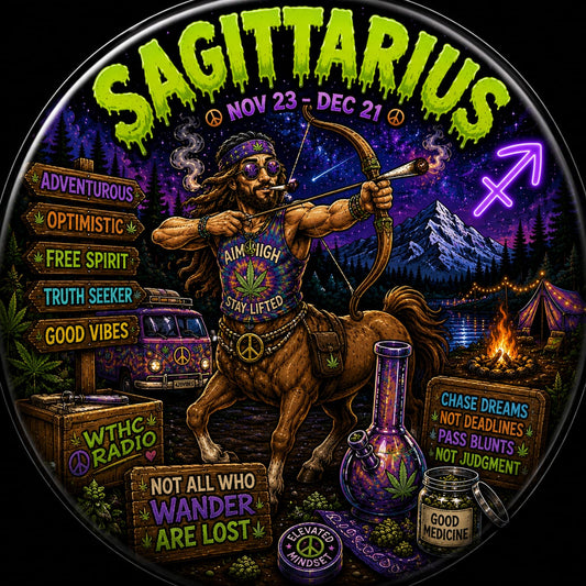 Buttons - WTHC-Radio - Sagittarius #107959