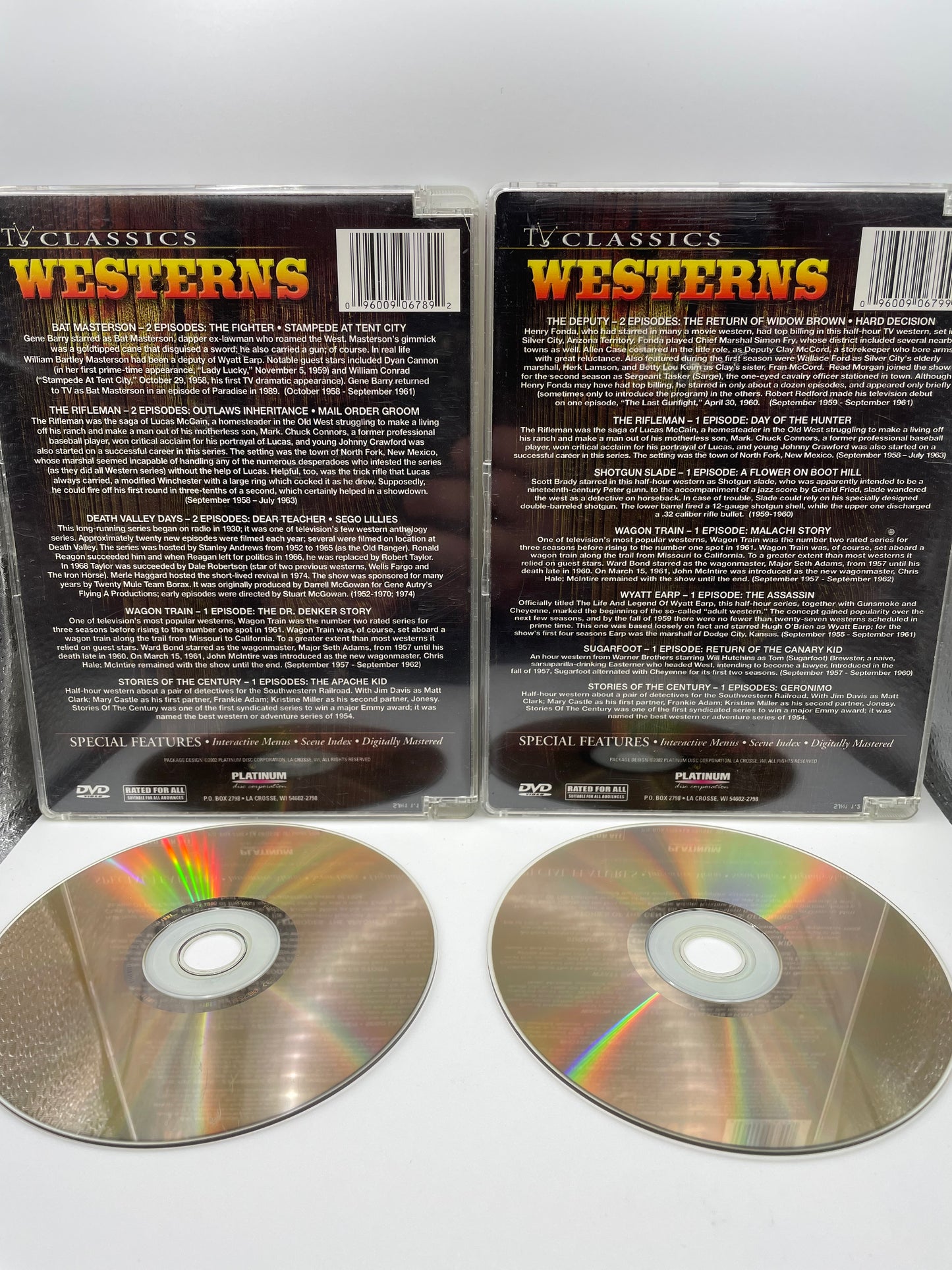 Dvd - TV Classic Westerns Collection 2002 #100538