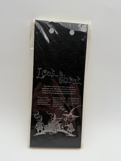 Nightmare Before Christmas - Elongated Note Pad - Lock & Shock 1990s #105379