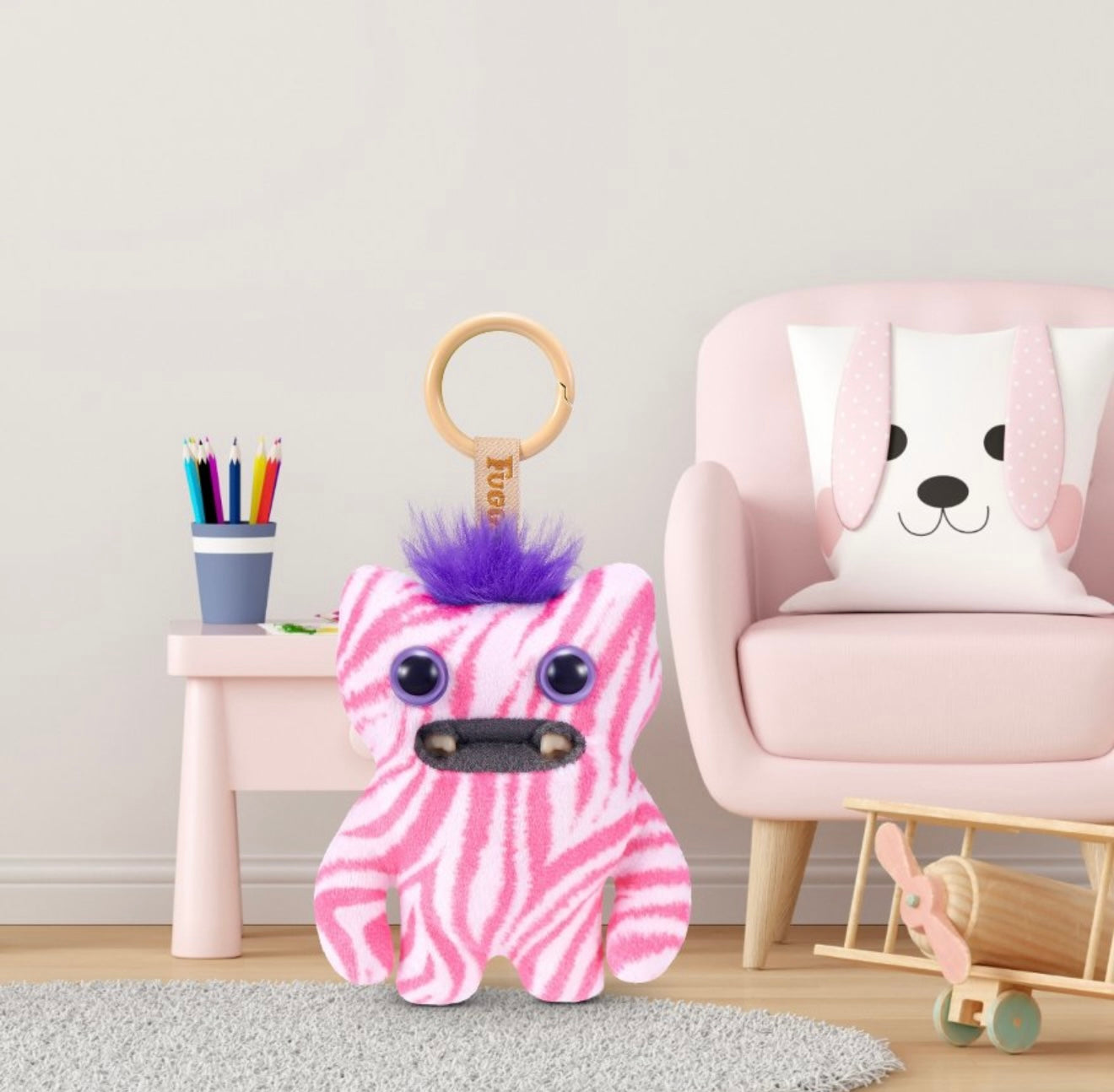 Fuggler - Baby Pinkles - Keyring - Wide Eyed Weirdo 2025 #107414