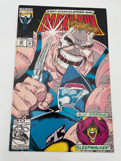 Marvel Comics - Darkhawk #20 - October 1992 #102241