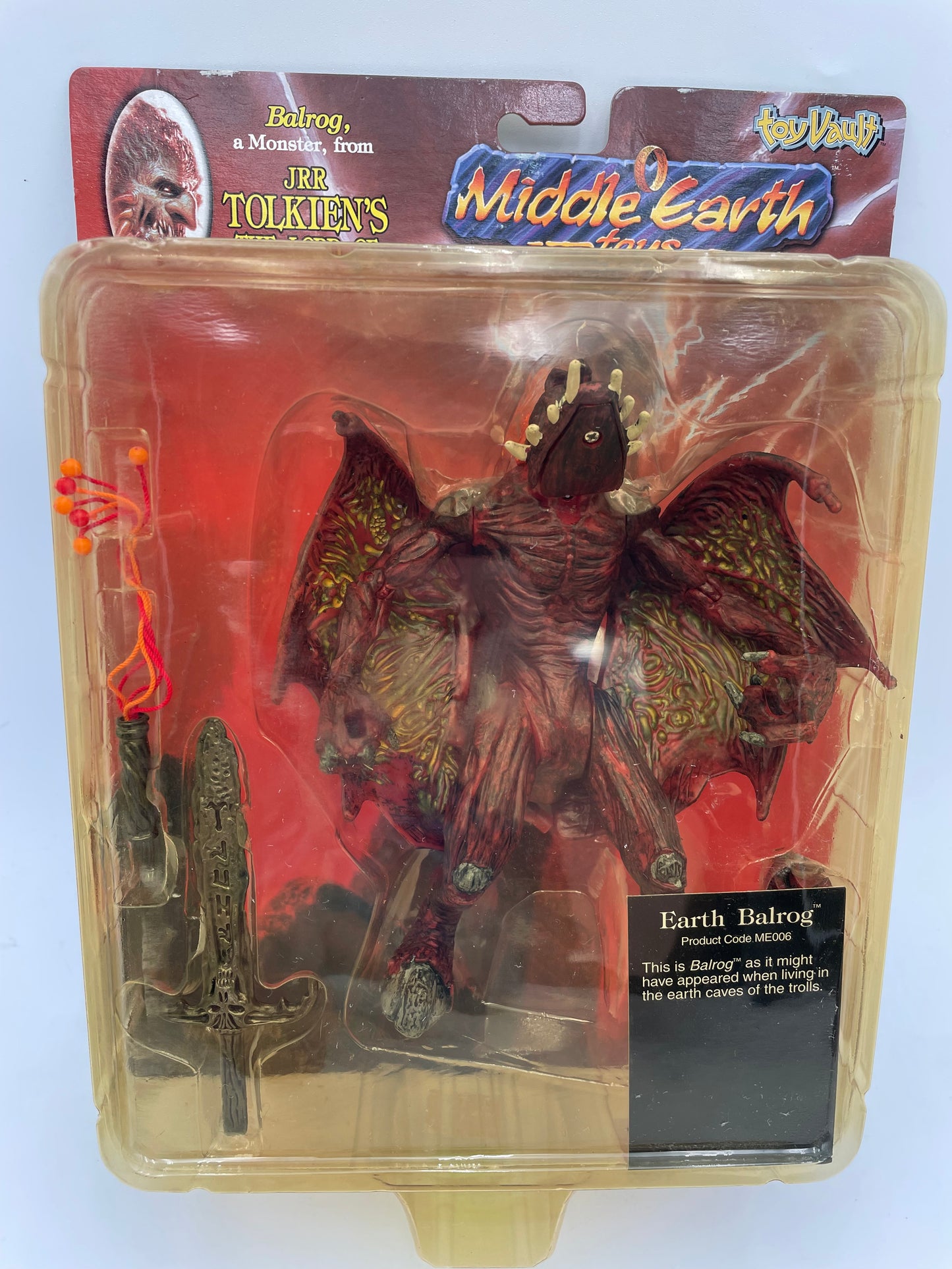 Lord of the Rings - JRR Tolkien’s - Middle Earth Toys - Earth Balrog 1998 #104764