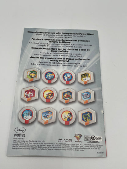 Infinity - Disney - xBox 360 Game Booklet Only 2004 #102890