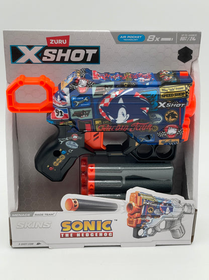 Sonic - Zuru - X-Shot Skins - Sonic Gun 2023 #104619