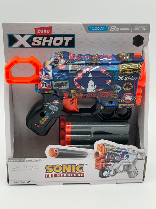 Sonic - Zuru - X-Shot Skins - Sonic Gun 2023 #104619