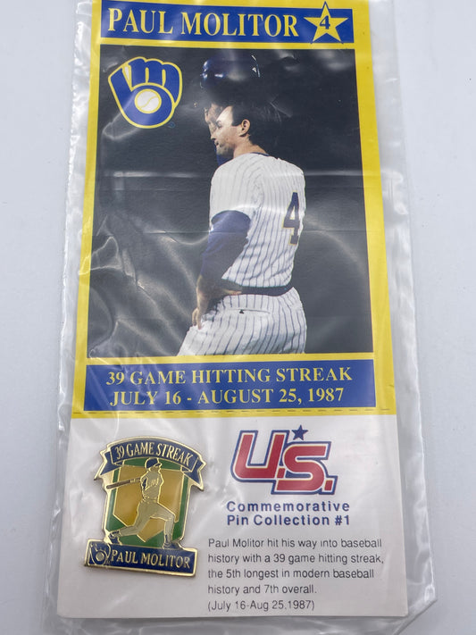 Commemorative Pin Collection - #1 Paul Molitor #101873