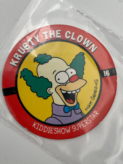 Pogs Simsons Pogs - The Simpsons - Kristen the Clown 1994 #101181 – Bird n’ Squirrel