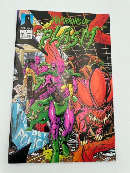 Defiant Comics - Warriors of Plasm #2 November 1993 #102378