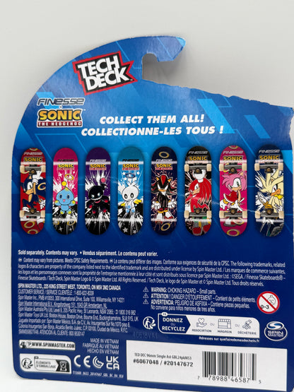 Sonic - Tech Deck - Finesse Skateboard  - Knuckles 2024 #107306
