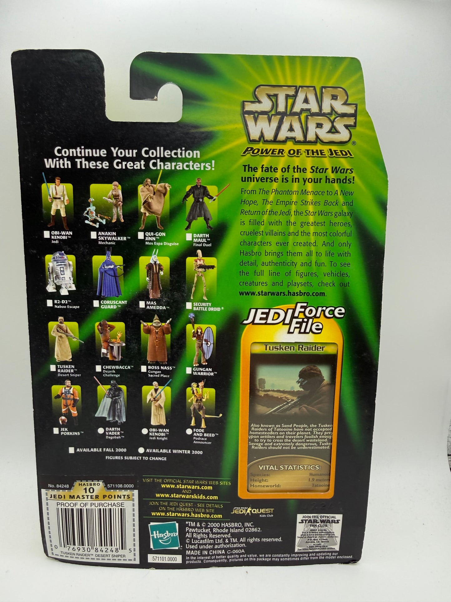 Star Wars - Power of the Jedi - Tusken Raider 2000 #107513