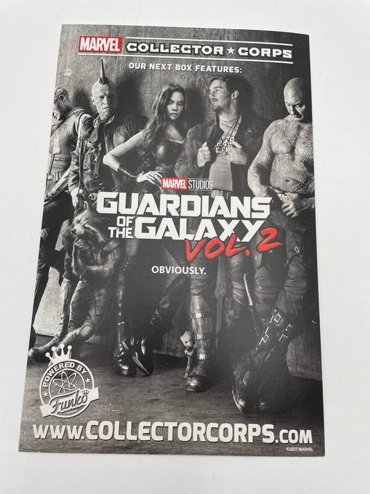 Marvel - Collector Corps Box - Guardians of the Galaxy Insert - February 2017 - #102759