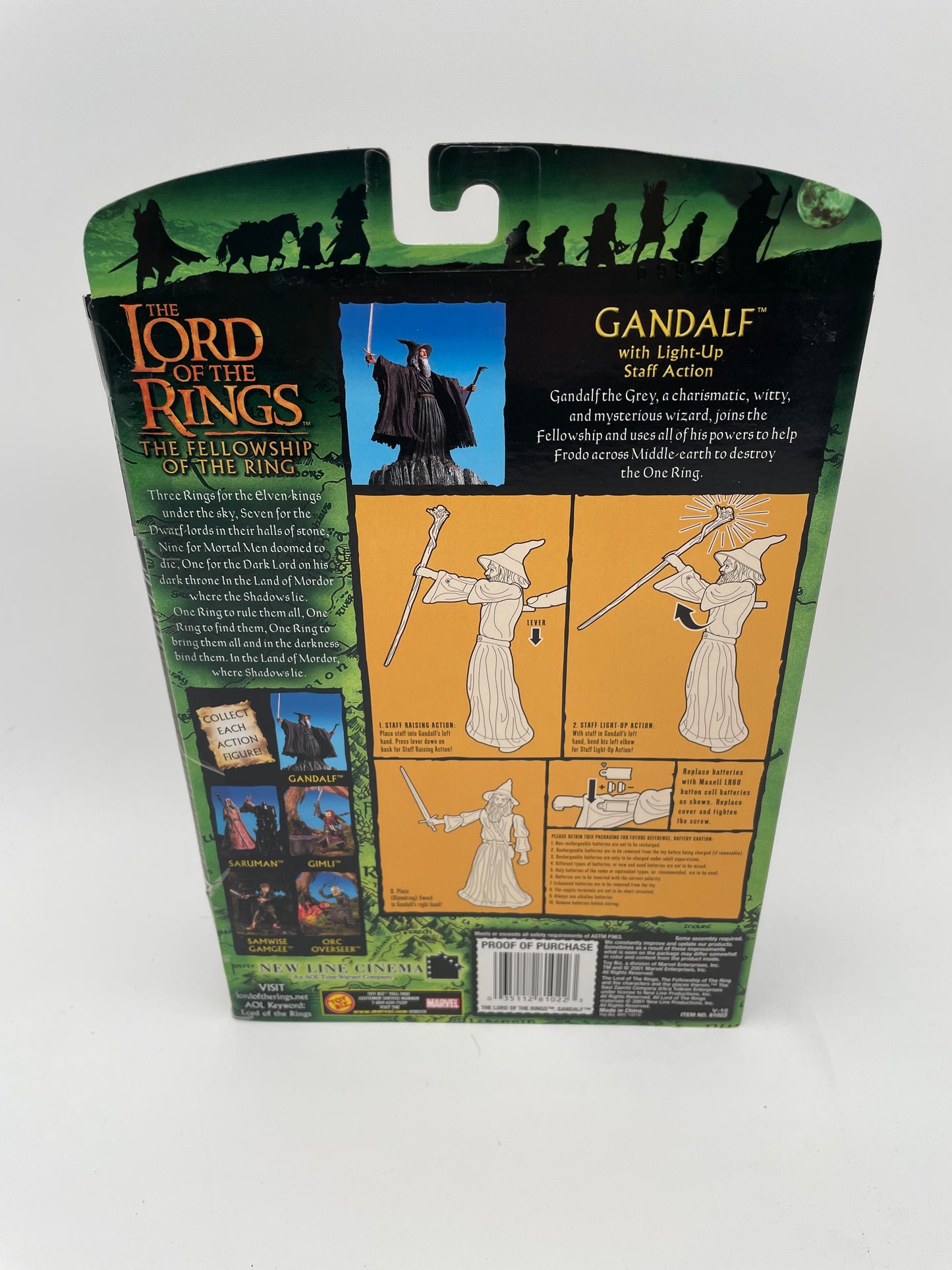 Lord of the Rings - Fellowship of the Ring - Gandalf 2001 #104783