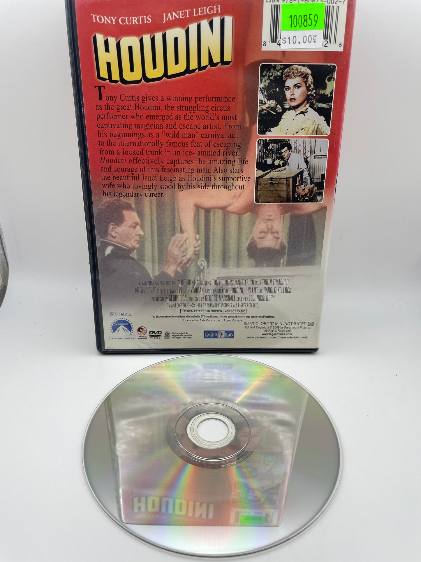 DVD - Houdini #100859