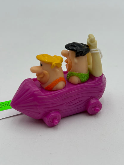 Flintstones - Burger King  - Fred & Barney Windup Vehicle 2000 #105213