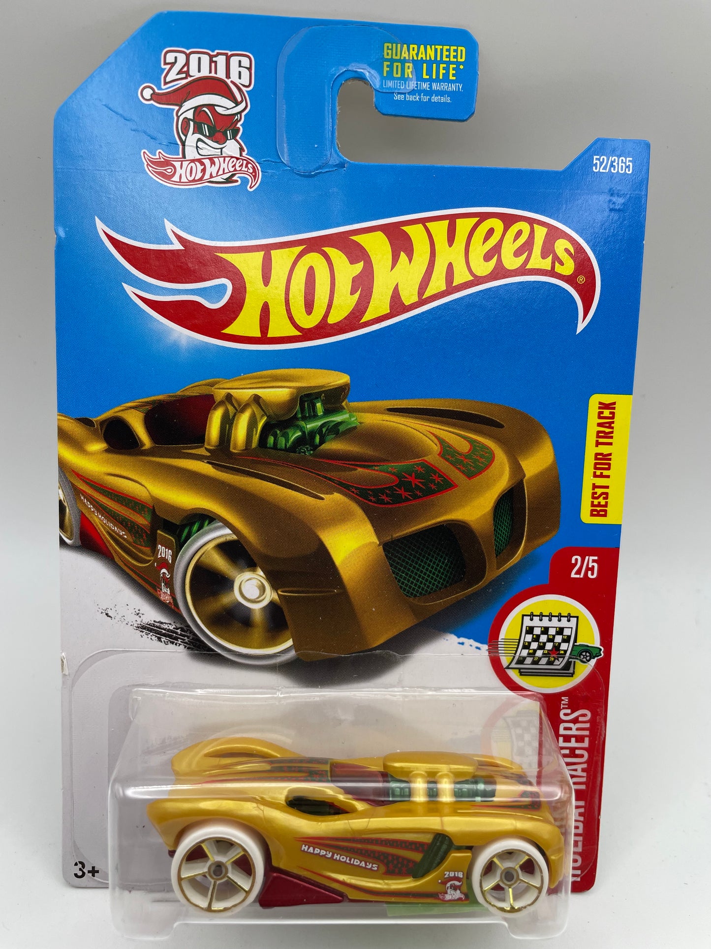 Hot Wheels - Holiday Racers - #52 2/5 16 Angels Happy Holiday 2016 #103101