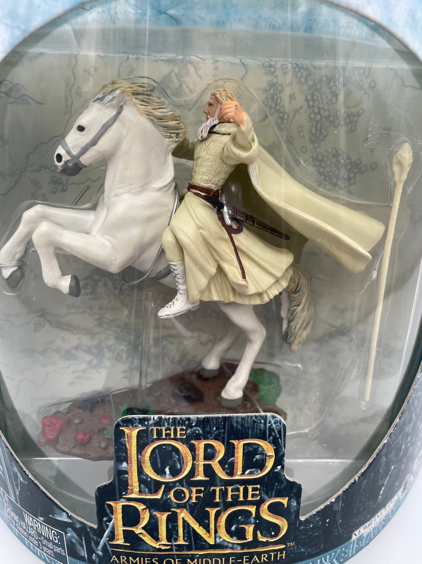 Lord of the Rings - Armies of Middle Earth - Gandolf the White on Shadowfax 2003 #104771