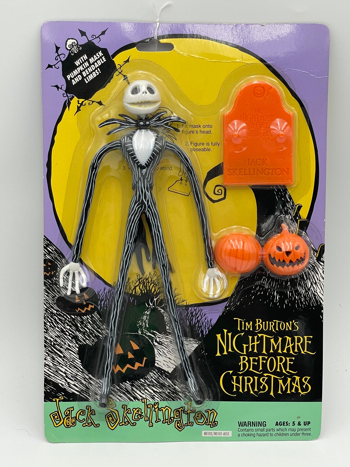 Nightmare Before Christmas - Action Figure - Jack Skellington 1993 #104712