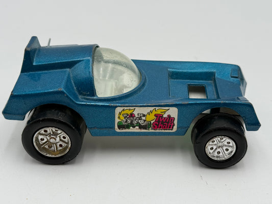 Tootsie Toy - Super Slicks - Blue Twin Shaft Car 1971 #105227