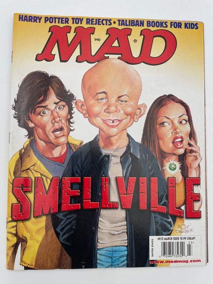 Mad Magazine - Smallville #415  - March 2002 #101385