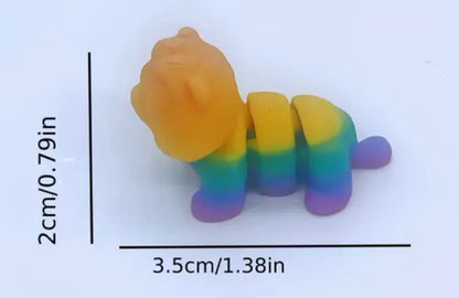 Mini Resin / 3D Print - Small Articulated Animals - Assorted Styles & Colors #107191