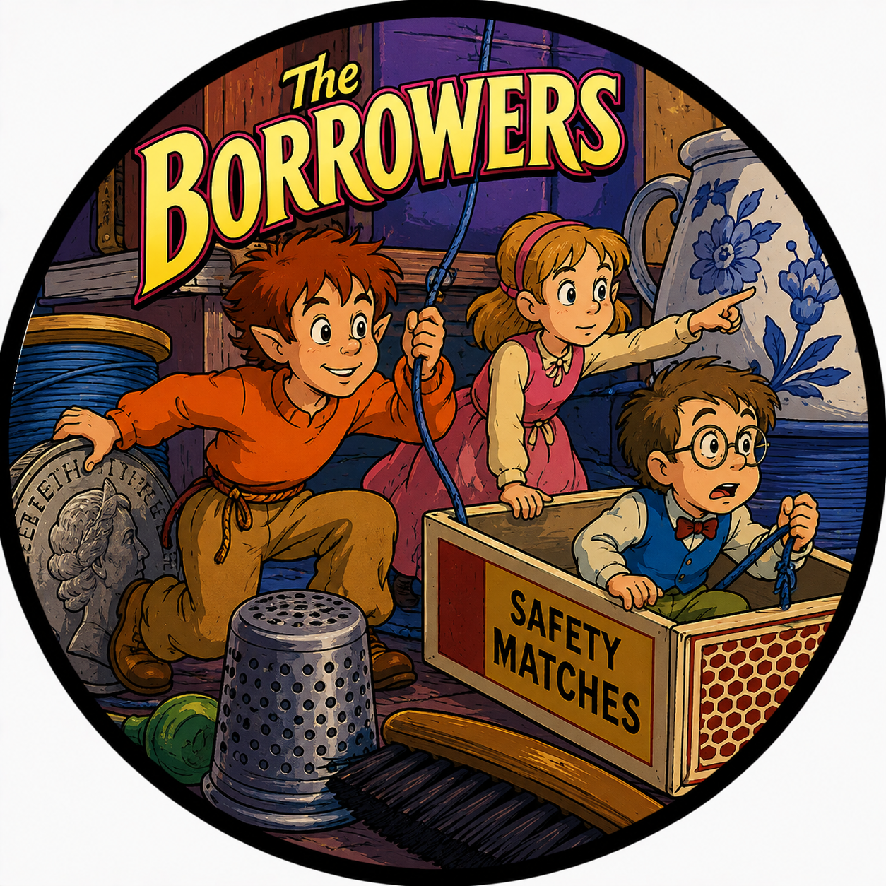Buttons - 90s Theme - The Borrowers #108148