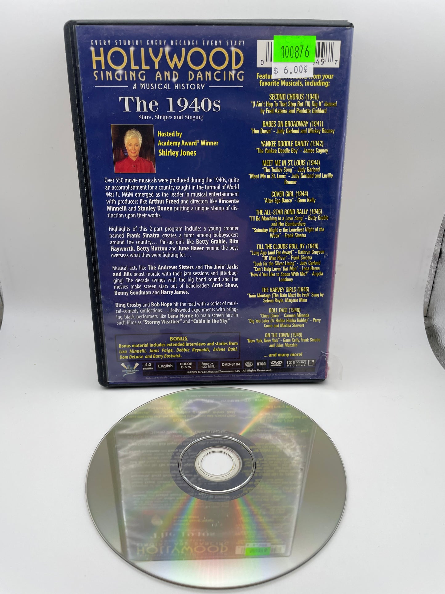 DVD - Hollywood Singing & Dancing 2009 #101876