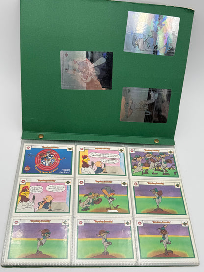 Looney Tunes - Upper Deck - Comic Ball Card Albums - Set of 3 1990 #105567