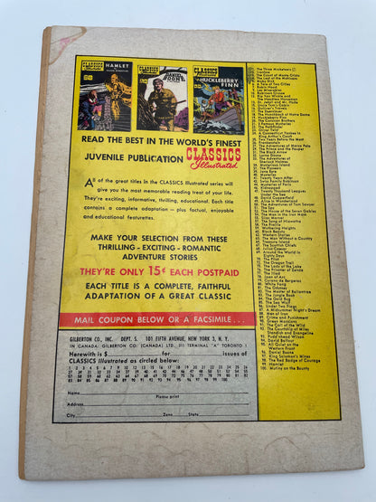 Classic Illustrated Comics - Mutiny on the Bounty - 1952 #102213