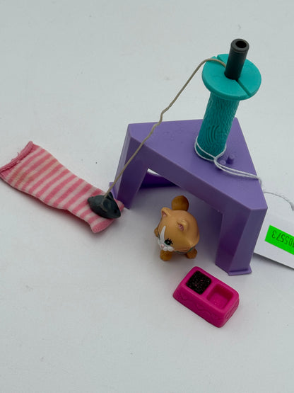 Littlest Pet Shop - Playset - Cutesy Kitten 1992 #105573