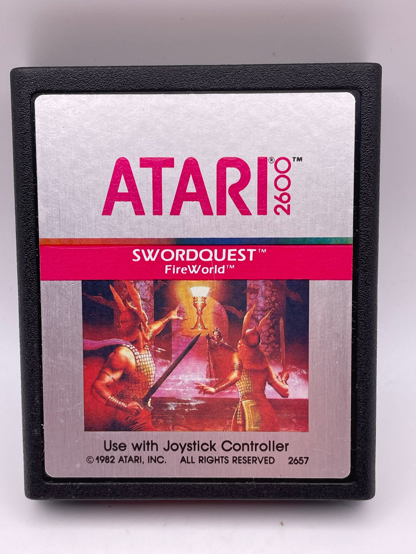 ATARI 2600 - Sword Quest Fire World 1982 #103582
