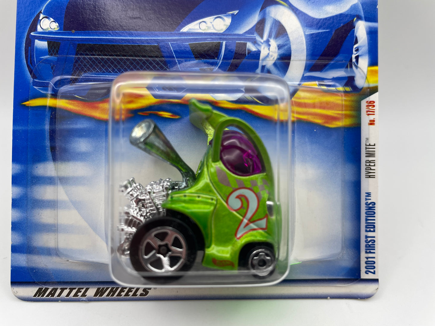 Hot Wheels - Hyper Mite Green #029 - 2000 #101922