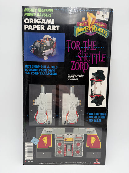 Power Rangers - Origami Paper Art - Tor the Shuttle Zord 1994 #105360