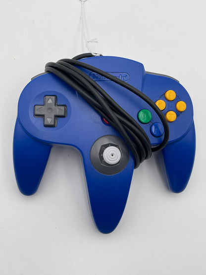 Nintendo 64 - Genuine Authentic Blue Controller #103645