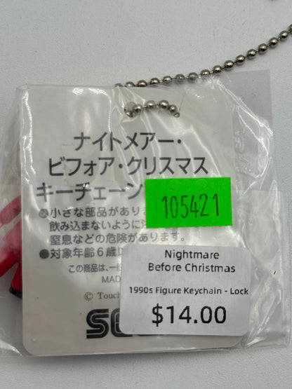 Nightmare Before Christmas - Figure Keychain - Lock 1990s #105421