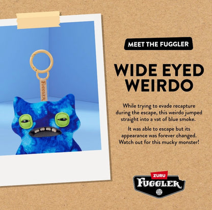 Fuggler - Keyring - Blue Tie Dye Wide Eyed Weirdo 2025 #107418