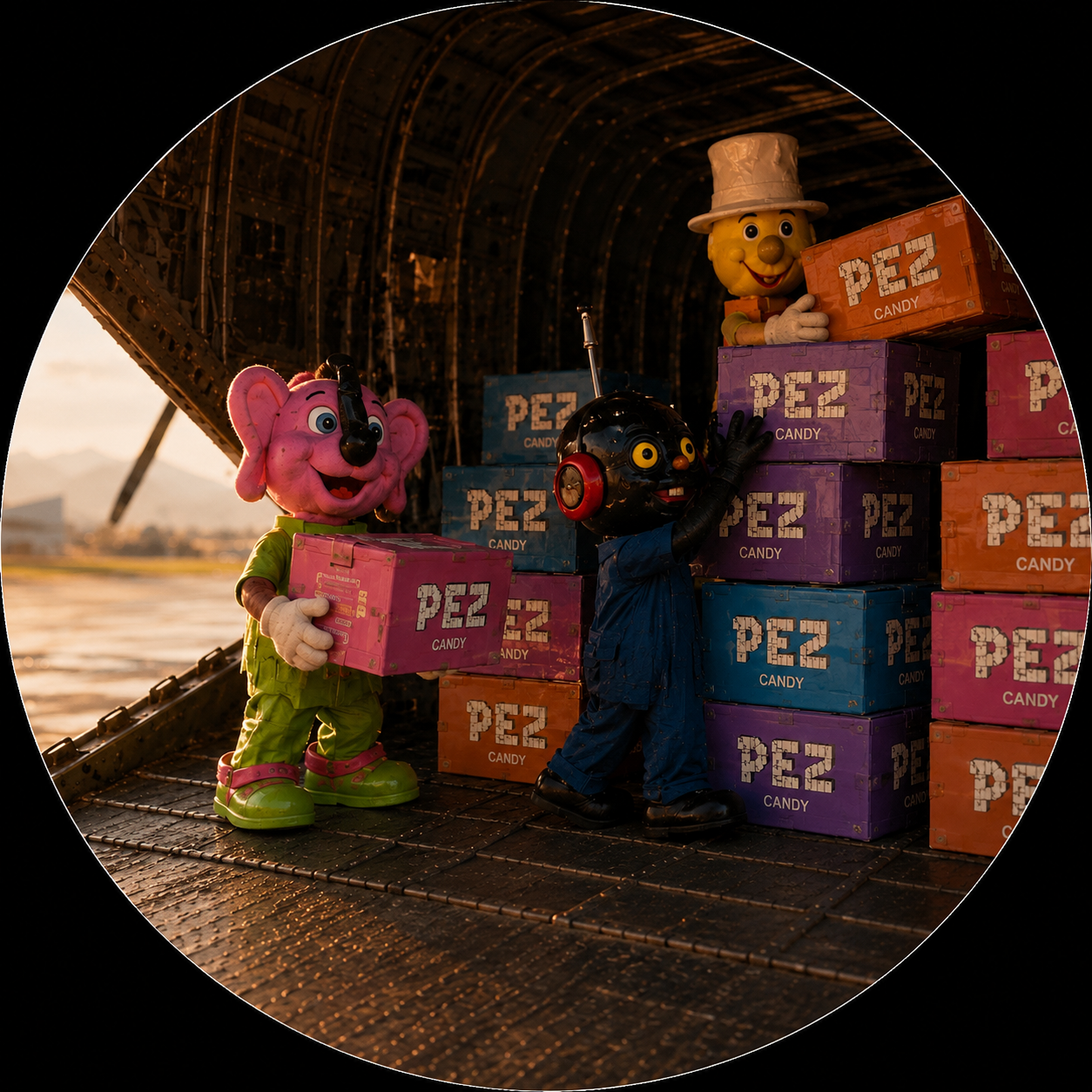Button - The PEZ Outlaw - Music Video PEZ Cargo #108200