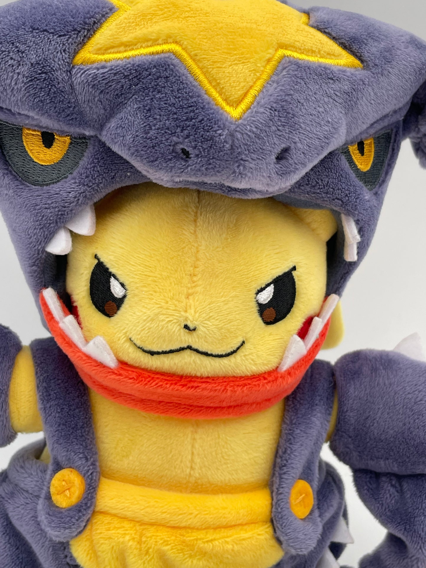 Pokémon - Plush - Pikachu in Garchomp Costume 2018 #104303