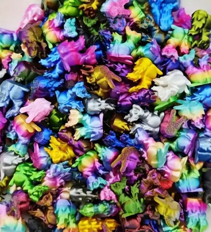 Mini Resin / 3D Print - Squirres - Assorted Colors #107189