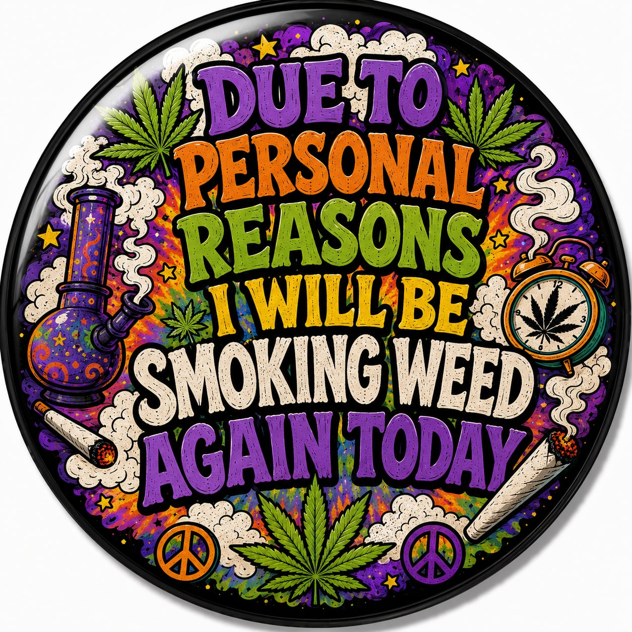 Buttons - WTHC-Radio - Due To Personal Reasons
