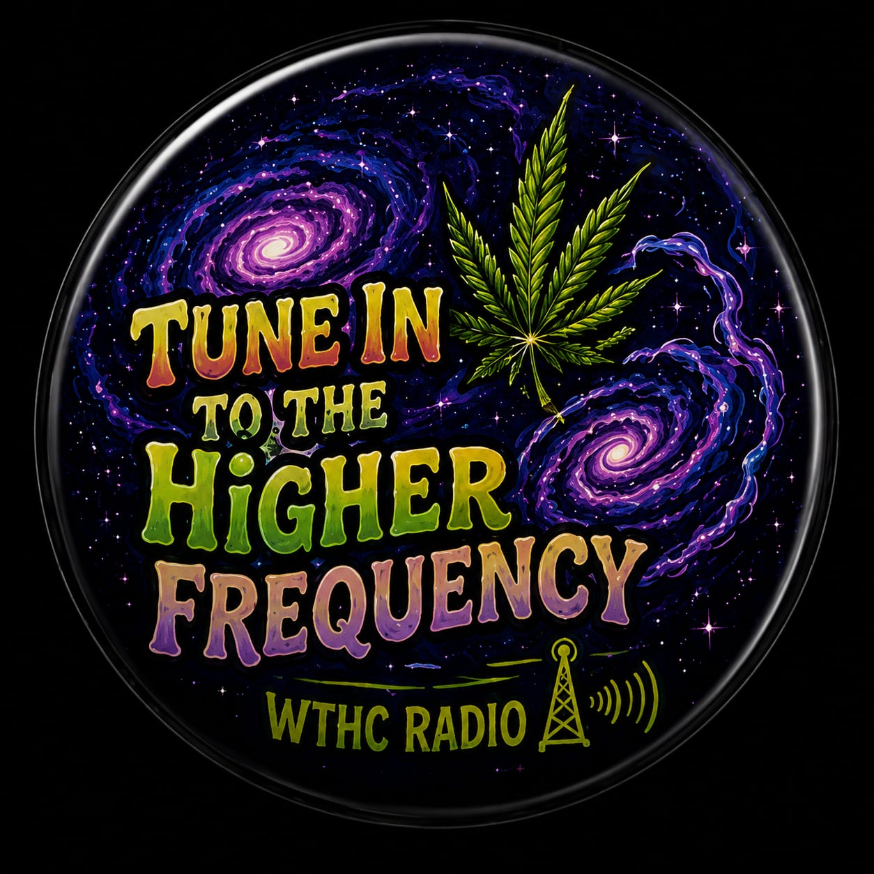 Buttons - WTHC-Radio - Higher Frequency