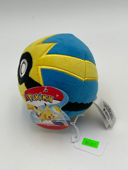 Pokémon - Plush - Blue Quick Pokeball 2018 #104302