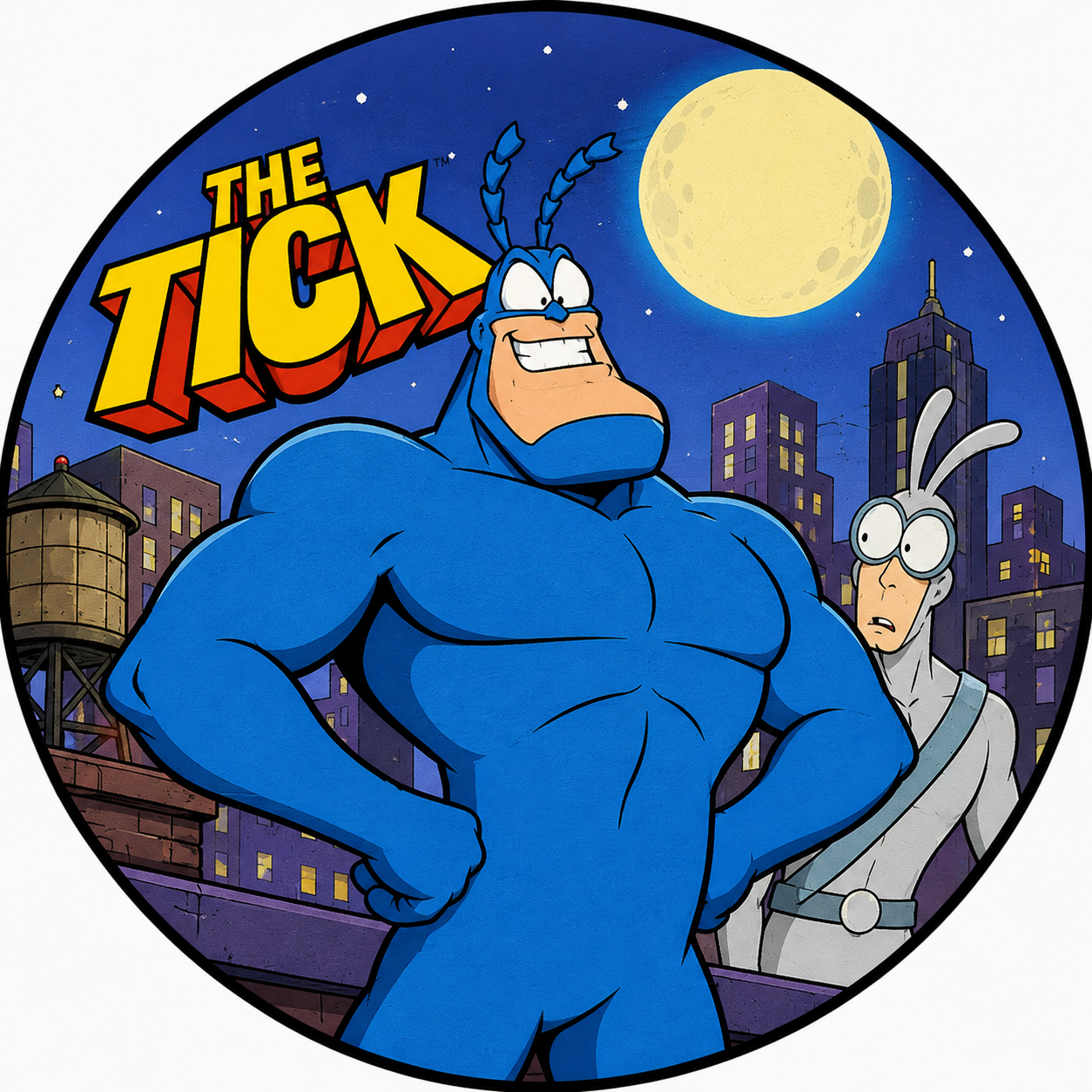 Buttons - 90s Theme - The Tick #108115