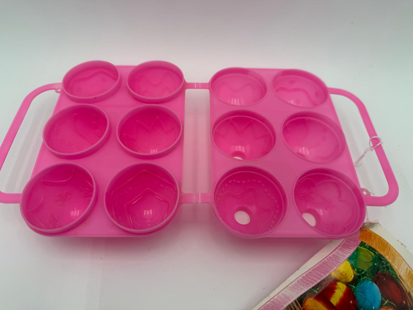 Jello - Egg Jigglers Mold - Pink 1990s #105201