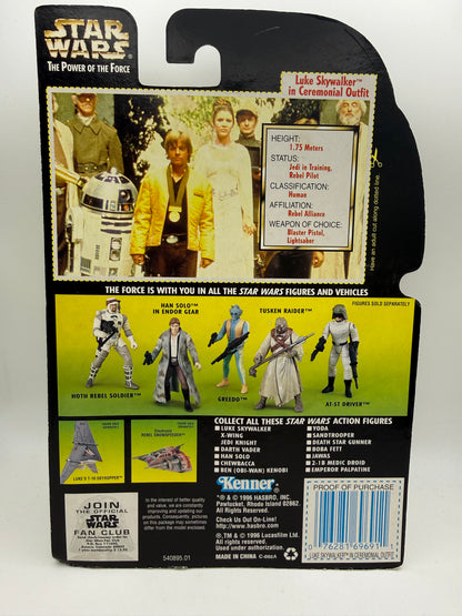 Star Wars - The Power of the Force - Luke in Ceremonial Outfit 1996 #107483