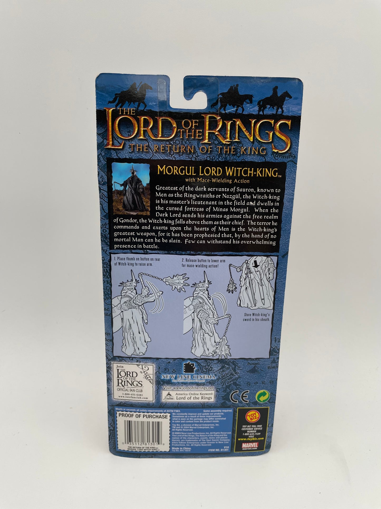 Lord of the Rings - The Return of the King -  Morgul Lord Witch King 2003 #104813
