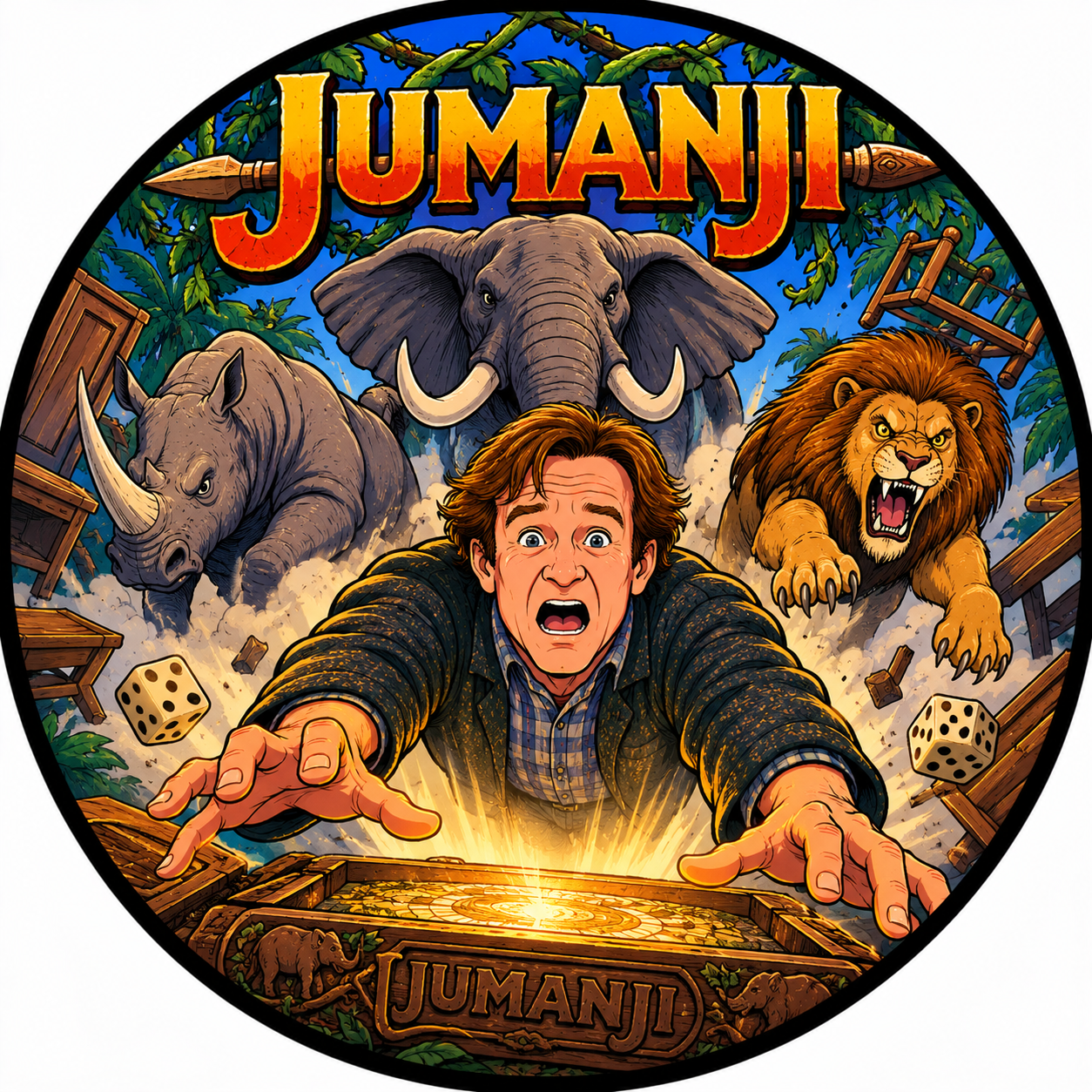 Buttons - 90s Theme - Jumanji #108130